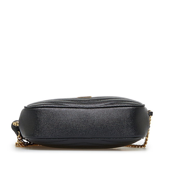 Saint Laurent Tassel Chain Shoulder Bag Mini Crossbody Bag Black - Picture 3 of 7